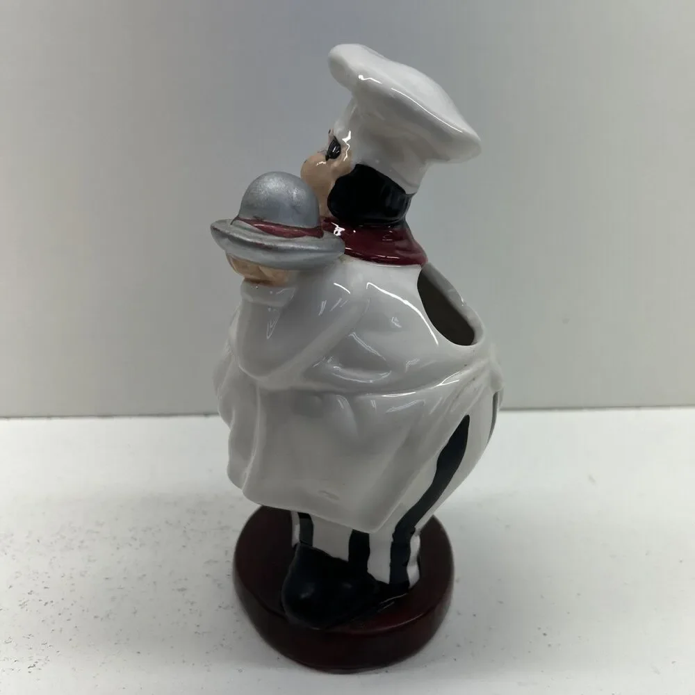 Vintage‎ The Good Happy Chef Utensil Holder 8.5” VGC